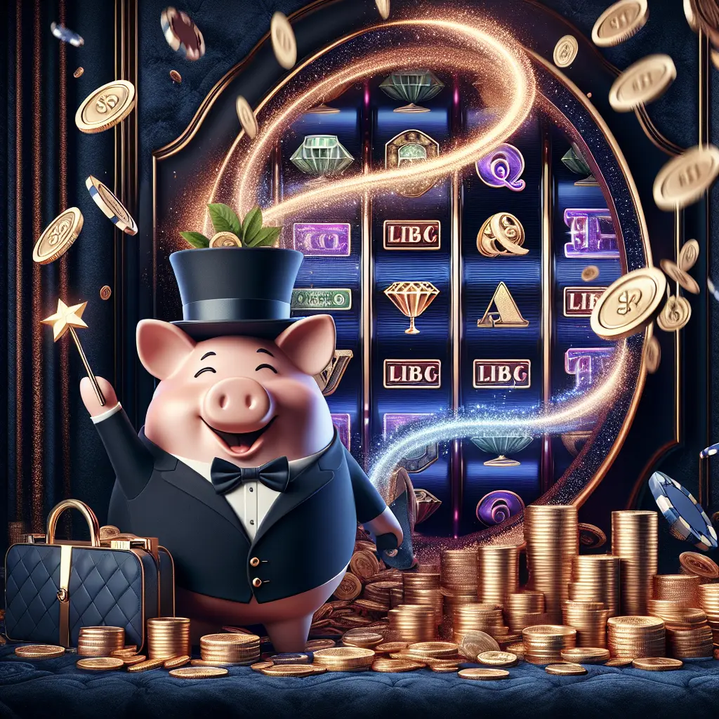 Piggy Prizes Wand of Riches slot game